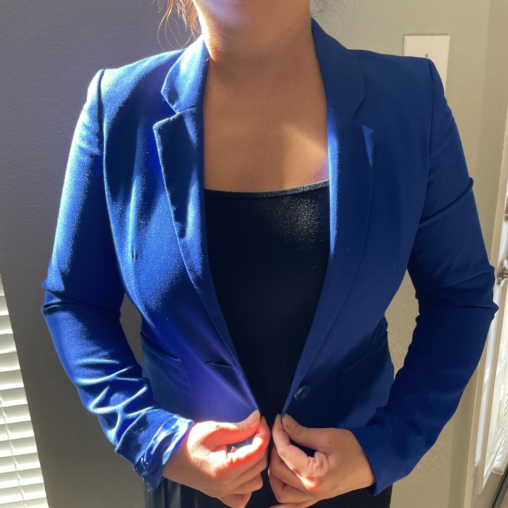 Divided by H&M royal blue size 8 blazer